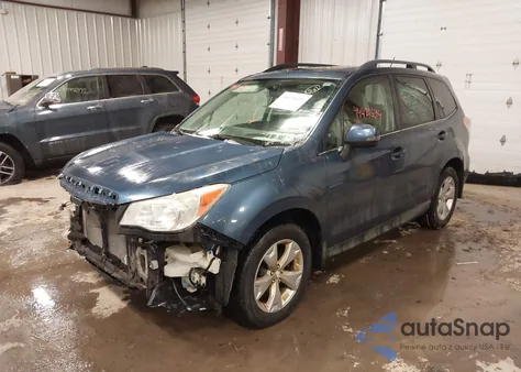 2014 Subaru Forester 2.5I Touring z USA, uszkodzony, nr VIN JF2SJAMC3EH478116